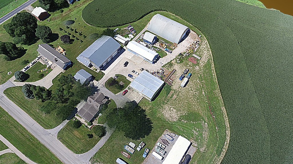2016-7-25 Latcham Farm Grinnel IA Pix4d 3d Mesh