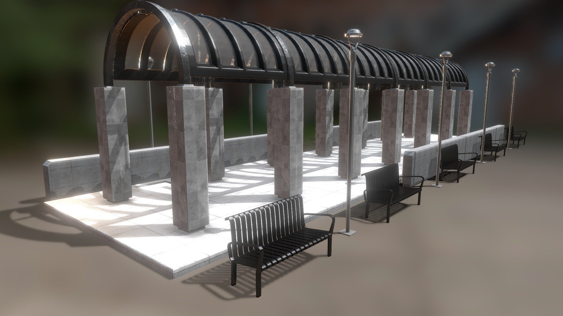 Arches Construction - Arcos — Sketchfab embed 3D viewer