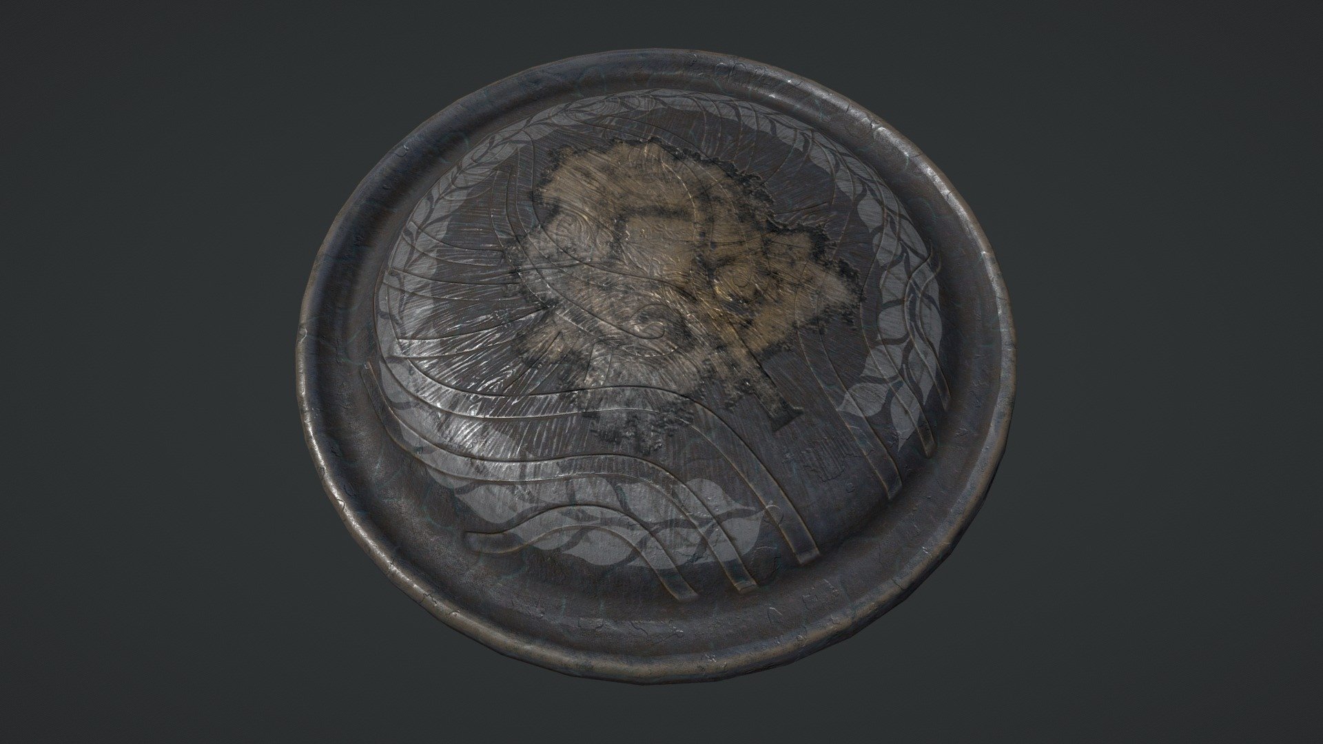 Round Shield - 3D model by theopanazan [e19e20c] - Sketchfab