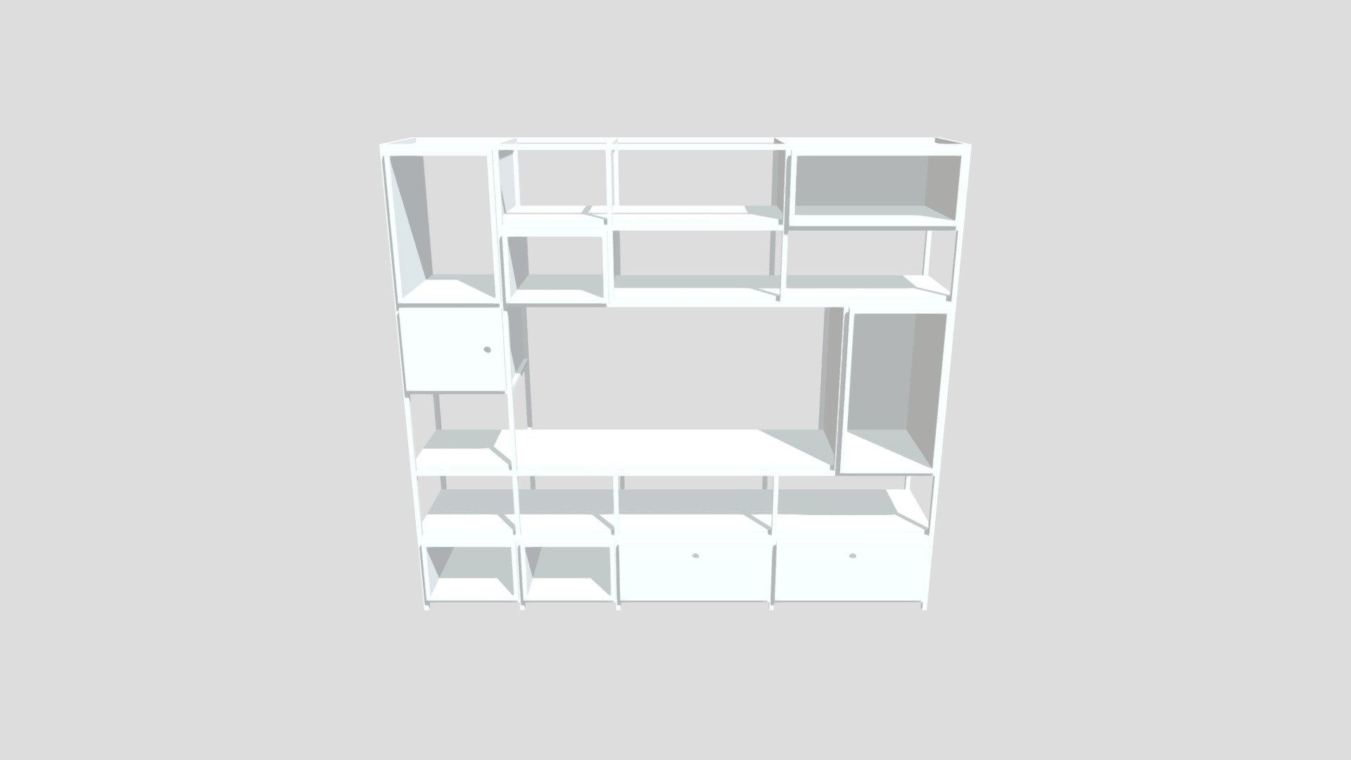 Estante Felipe - 3D Completo