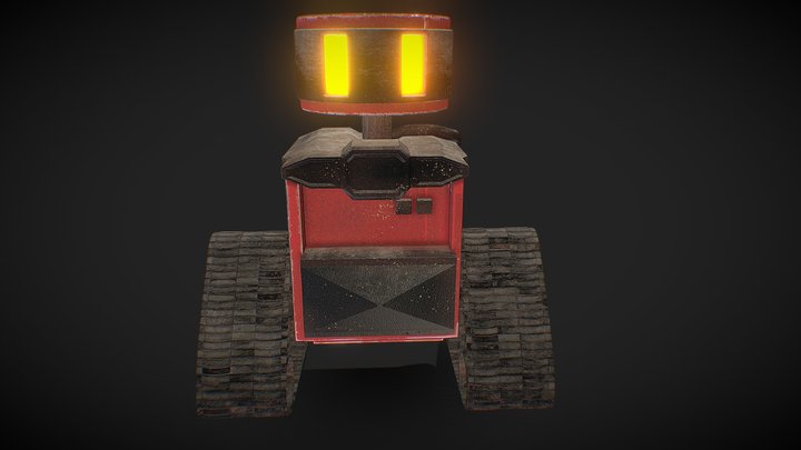 Dystopian Robot 3D Model