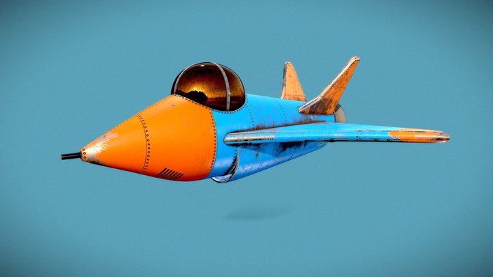 Little Plane 3D Model