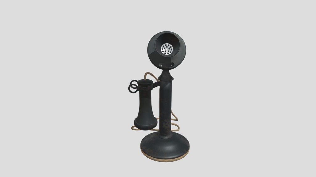 Antique Candlestick Telephone