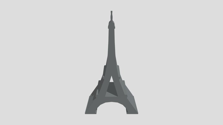 Eiffel Tower 3D Model