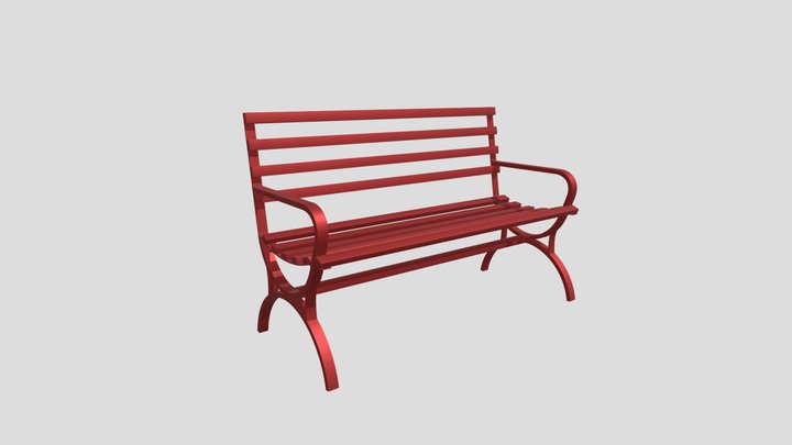 Bench 3D Model