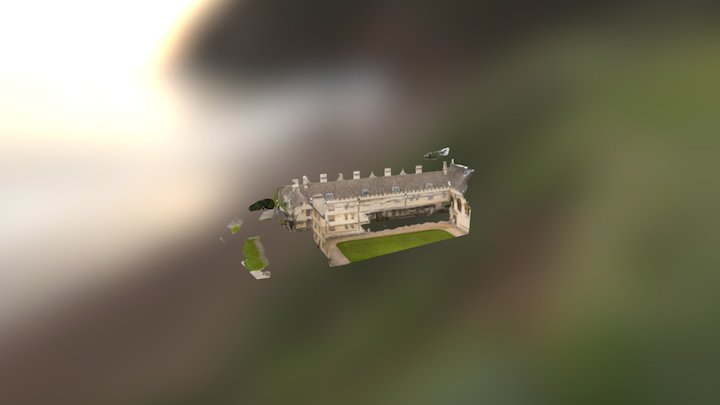 Wadham College Roof 22 3D Model