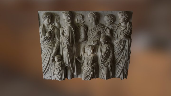 Ancient history - Sculpture Photogrammetry 3D Model