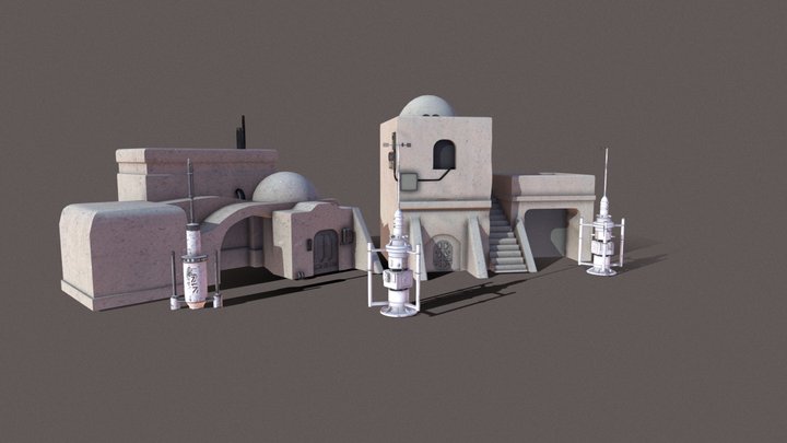 Tatooine 3D Model