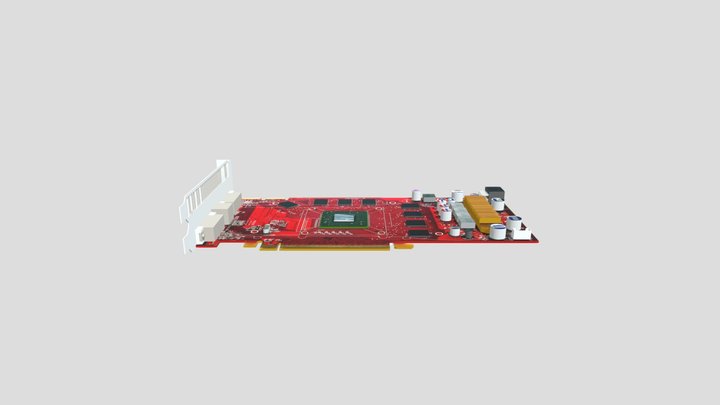 Ati_hd3870 3D Model