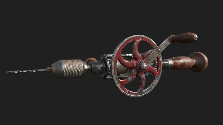 GAP_2526 Drill 3D Model