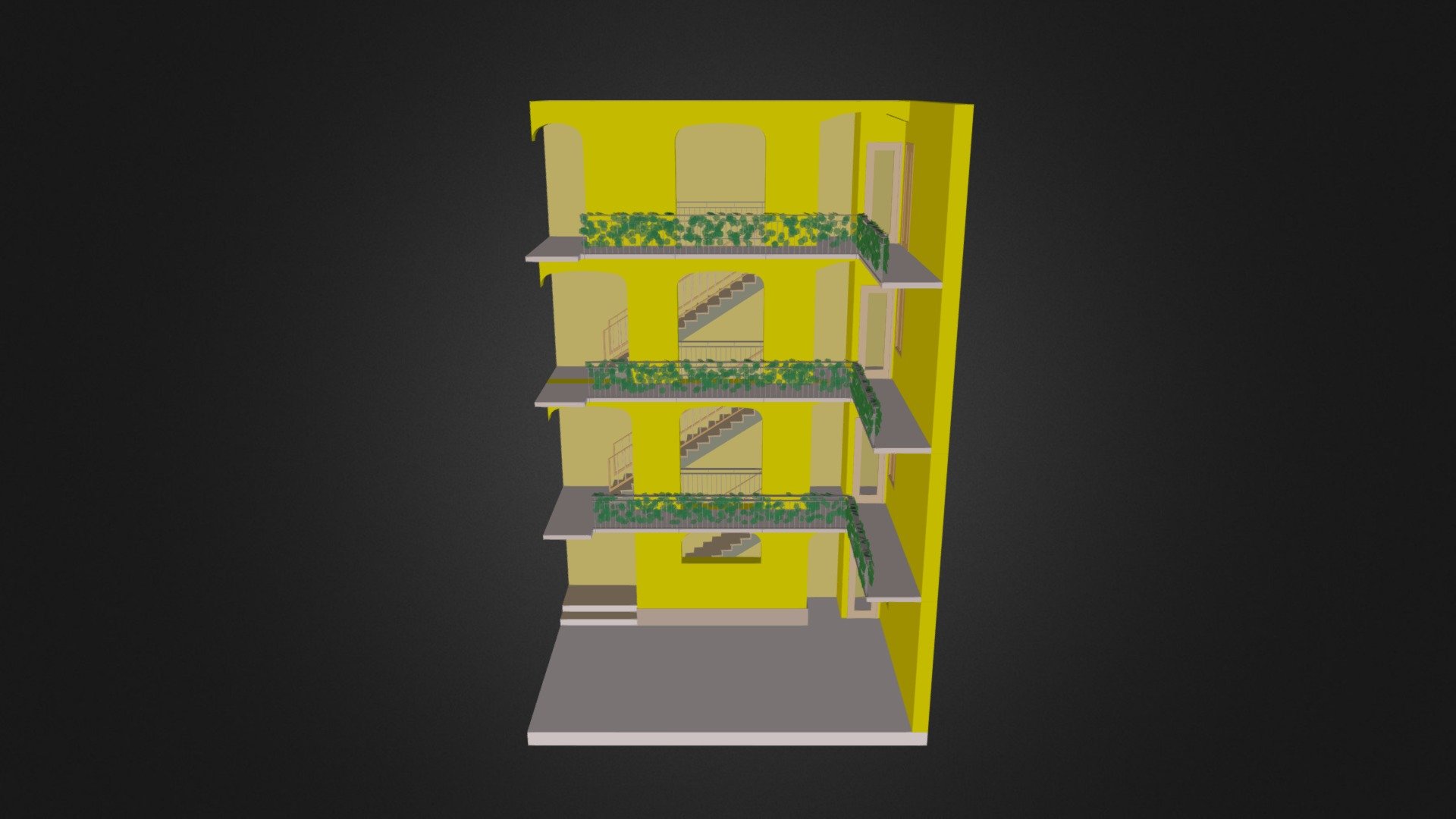 Stralcio Render Ascensore