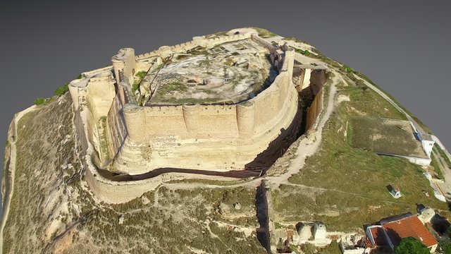 Castillo de Chinchilla, Spain 3D Model