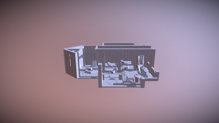 Crypte 3D Model