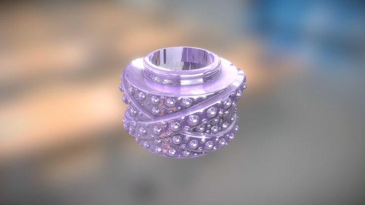 Parfum Bottleneck Small 3D Model
