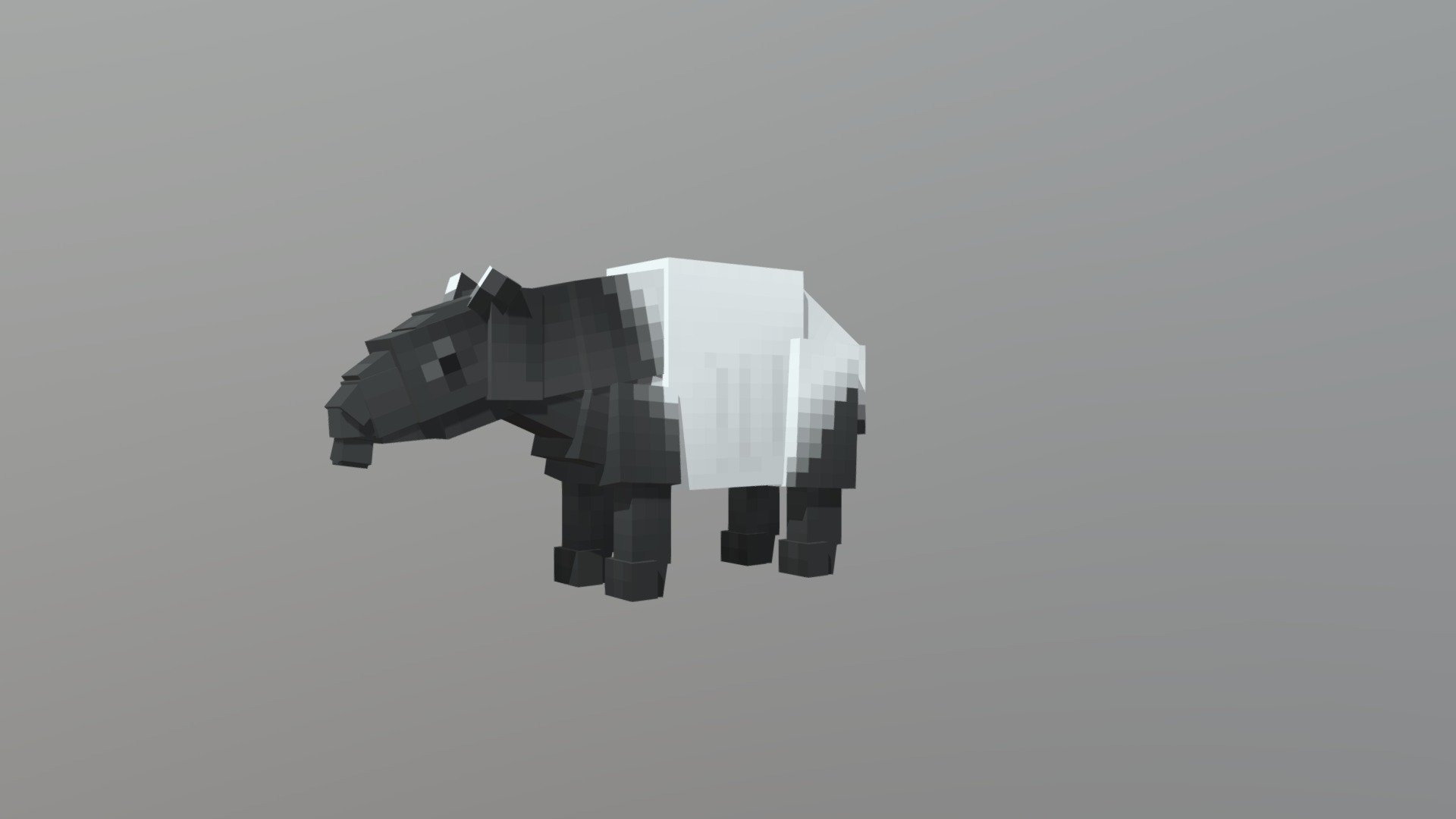 Tapir - 3D model by StoMix [e1a40d3] - Sketchfab