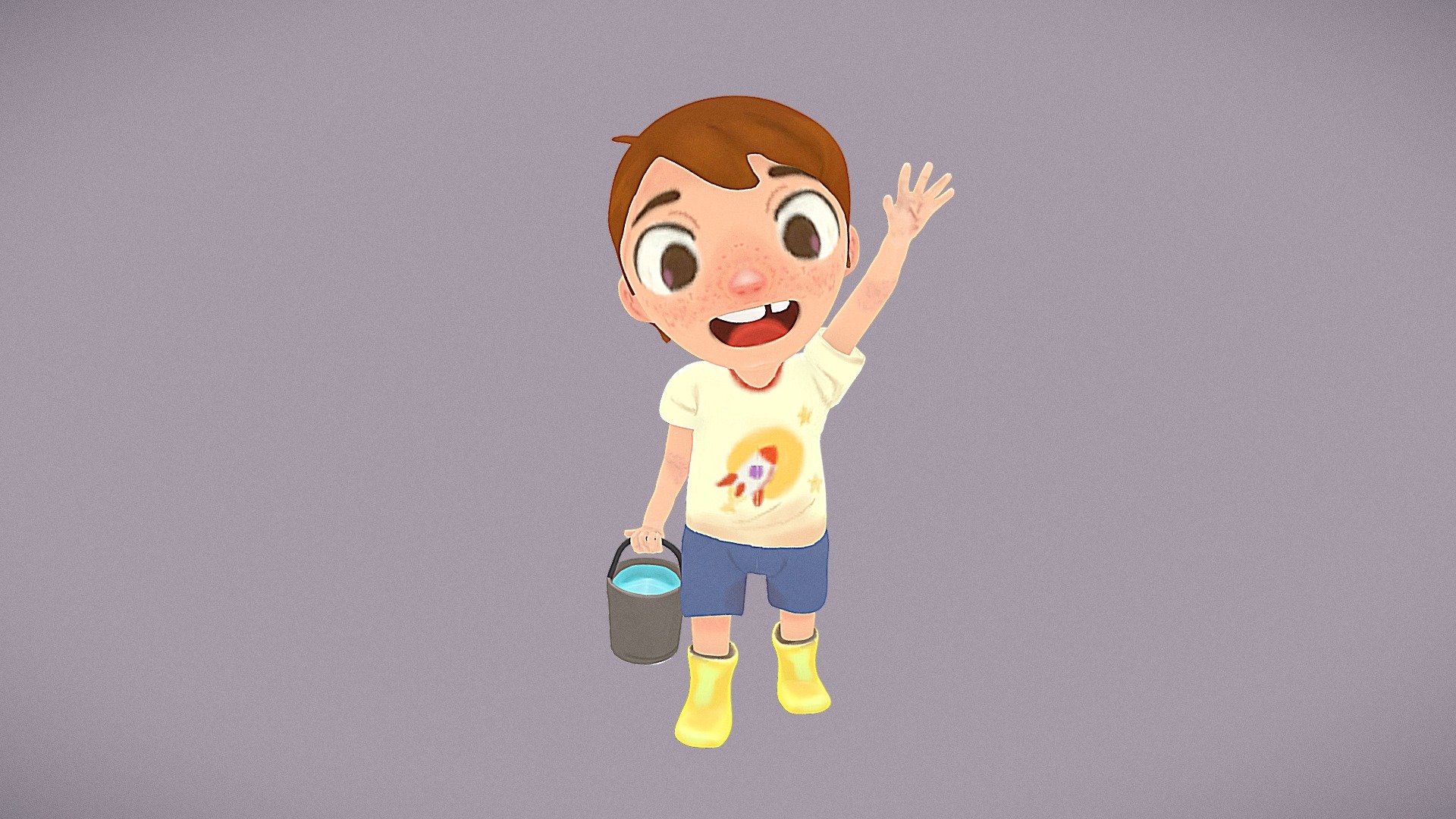 Boy Stylized