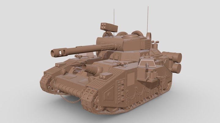 Concept Tank 1 3D Model