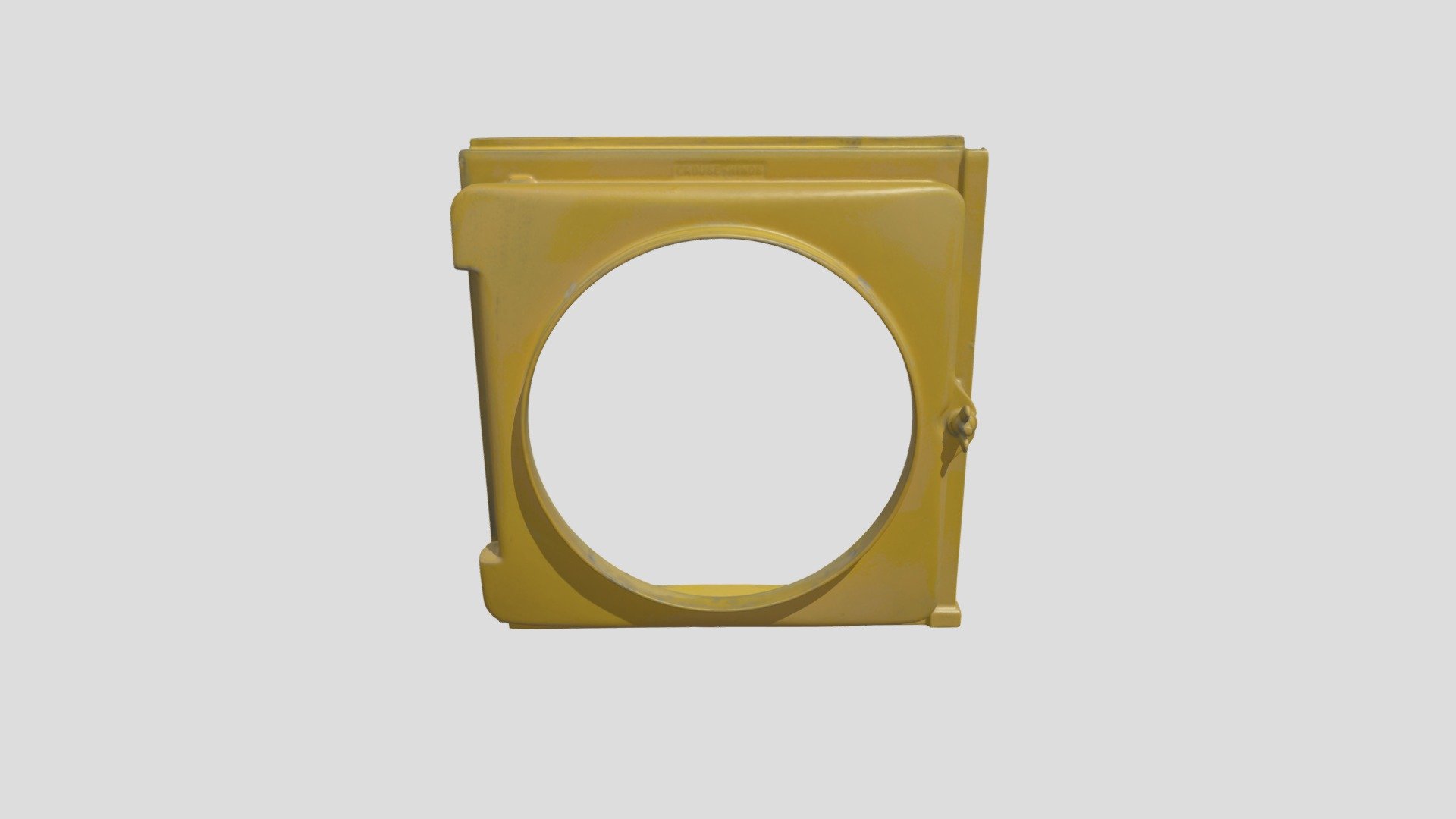 Crouse Hinds M Series 4way Traffic Signal Door — Sketchfab embed 3D viewer