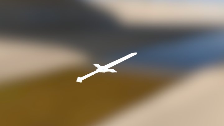 In Game sword Model 3D Model