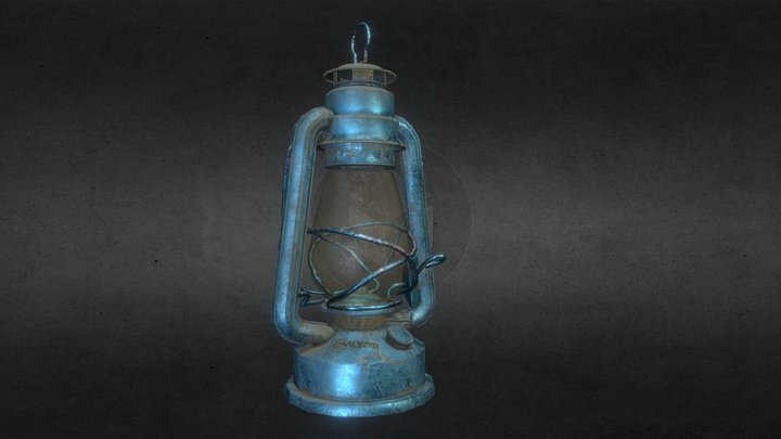 Kerosene Lantern 3D Model