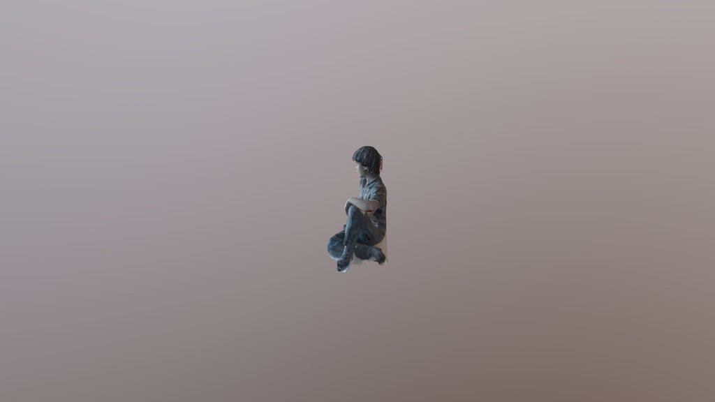 Estátua de um rapaz