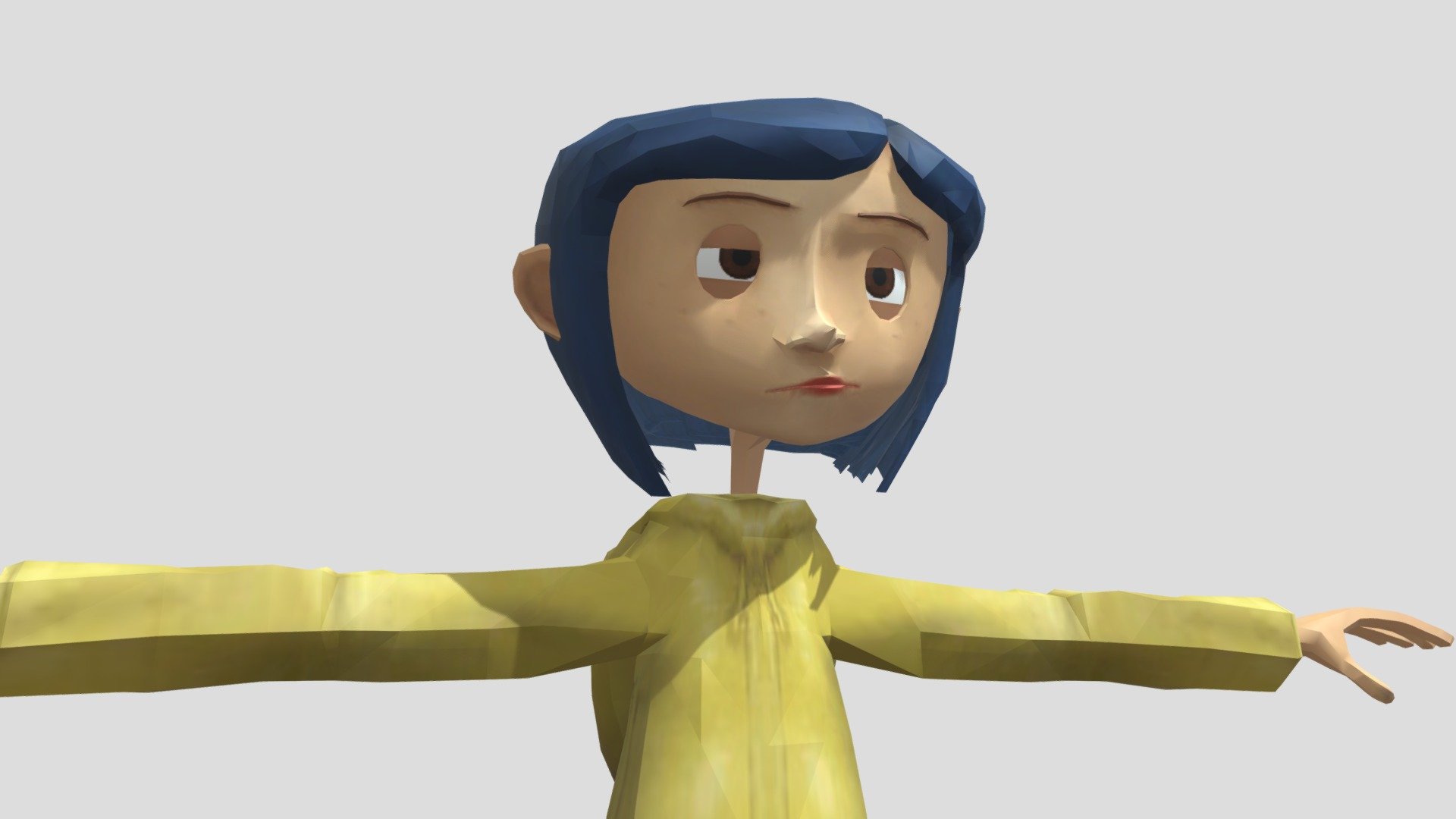 Coraline - Download Free 3D model by Fat Mayor Shelbourne (@zay545748 ...