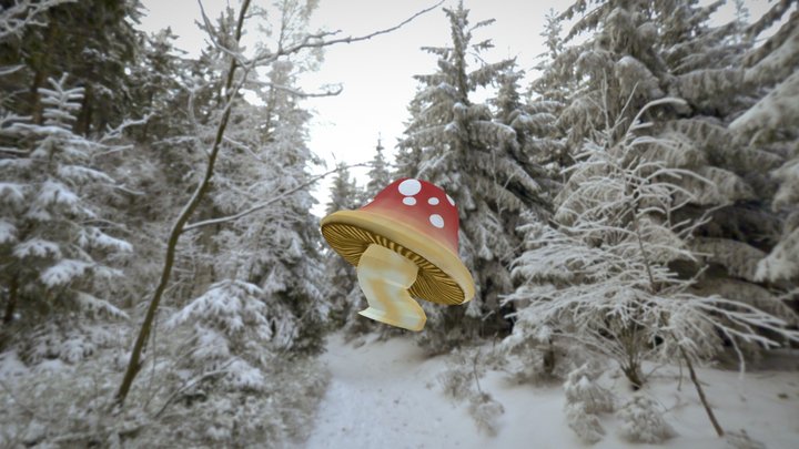 Mushroomv1 2 74 3D Model