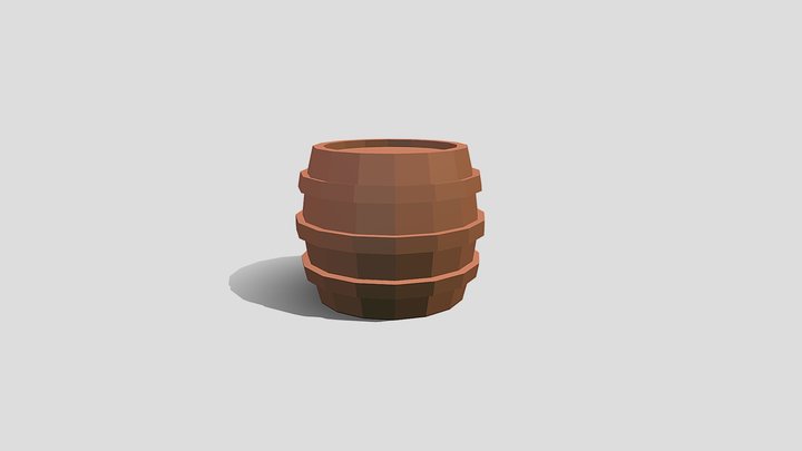Barrel 3D Model