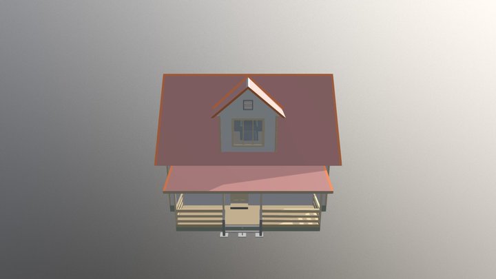 Терраса Терем -1 К-150 6х9 м Т 2х7,5 м 3D Model