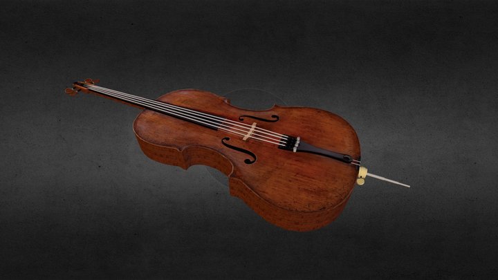 Cello 3D Model