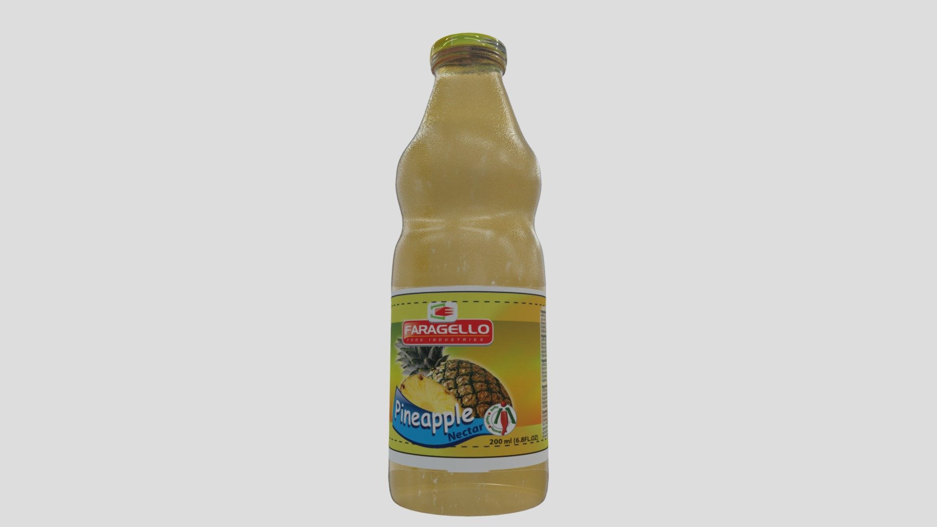faragello 200ml pieanapple — Sketchfab embed 3D viewer