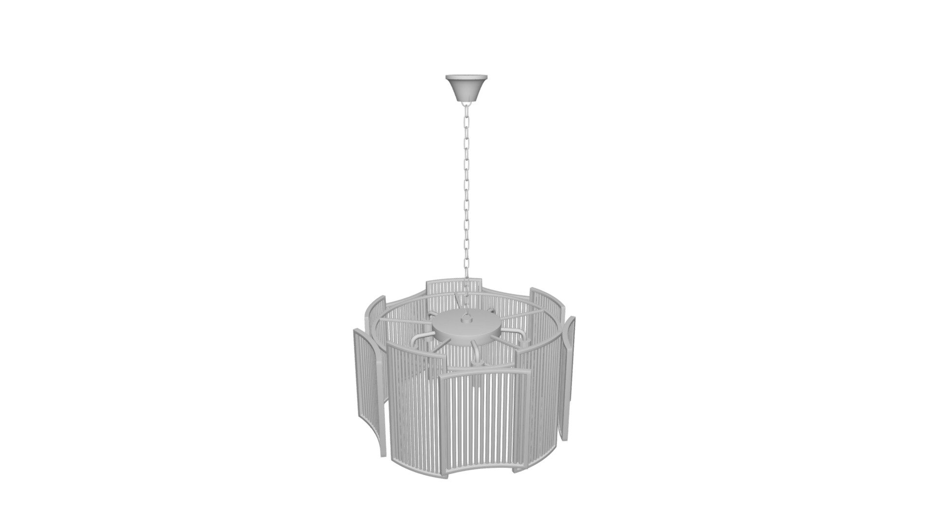 Светильник потолочный d58*34см 20MD3515-5GOL...