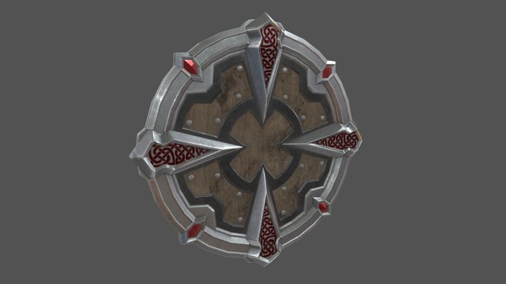 Vlaskin Shield 3D Model