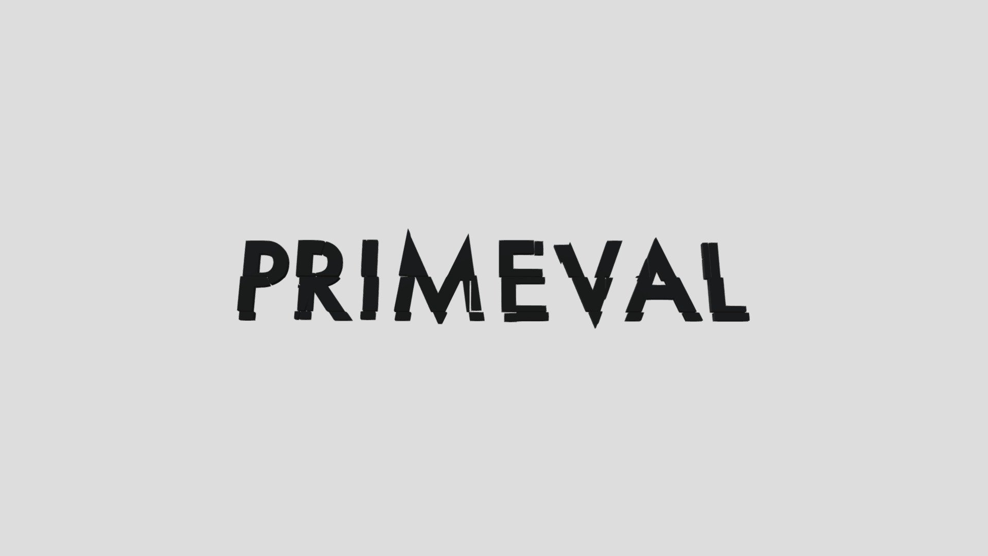 PRIMEVAL Logo - 3D model by Rhys (@DumbassMuppet) [e1aecb8] - Sketchfab