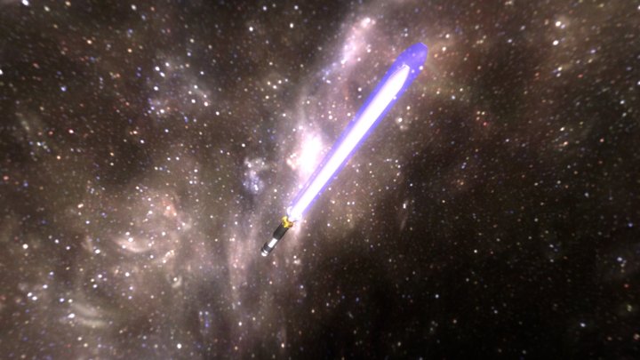 Obi Wan.s Light Saber 3D Model