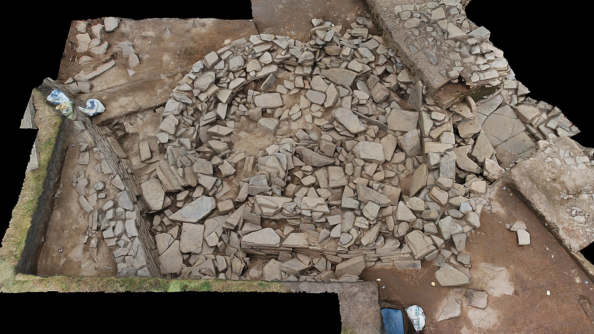Structure 26 - Ness of Brodgar — Sketchfab embed 3D viewer