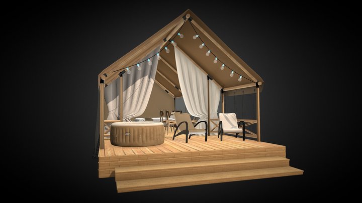 Studio Tent 3D Model