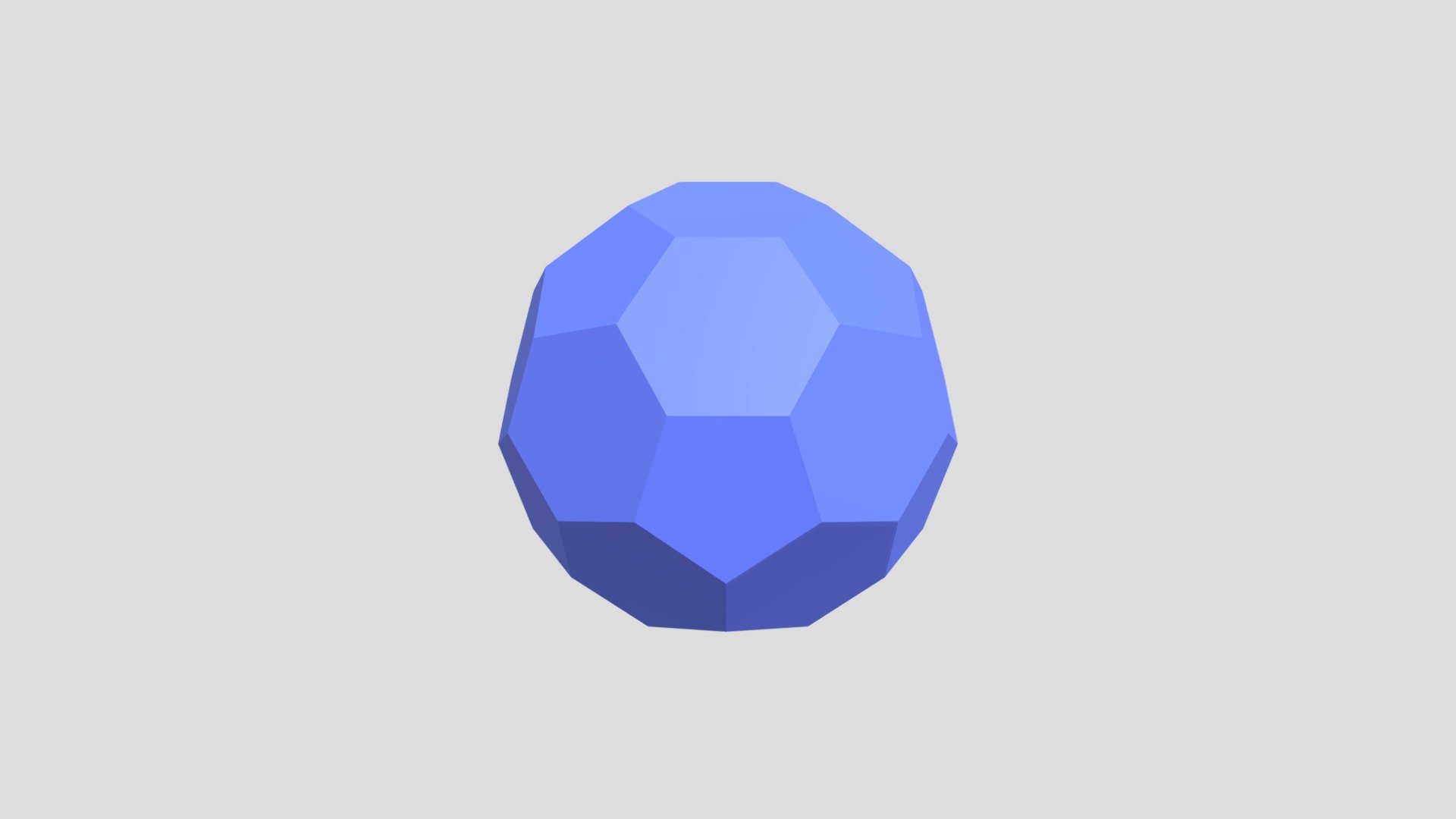 Buckyhedron-blue