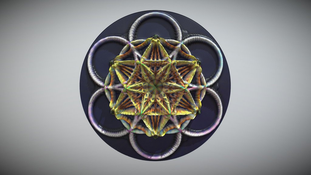 Metatron Terraced Disc #05 | PAPP Framework