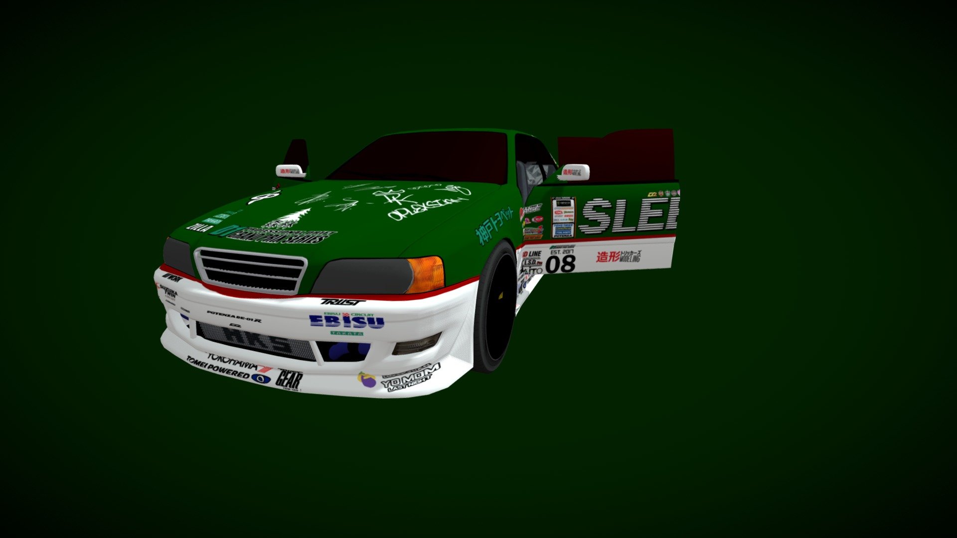 Toyota chaser 3d model