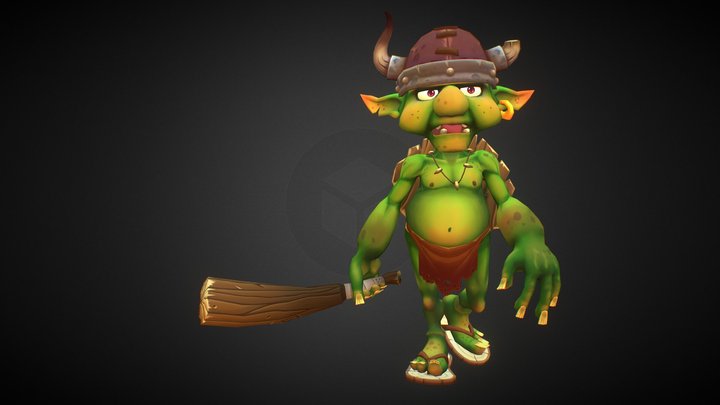 Swamp Goblin 3D Model