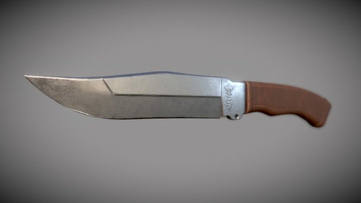 Knife 3D Model
