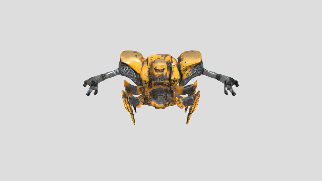 MERGATROIDLOWPOL Ytextures
