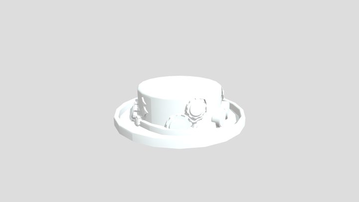 Jewelers Hat- Comp 5 3D Model