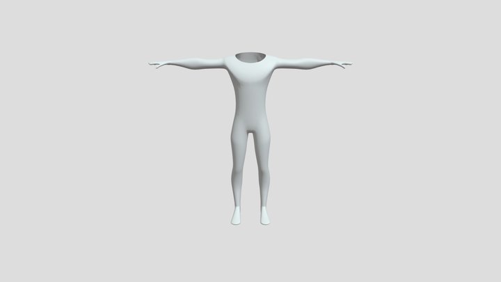 Cuerpo humano terminado 3D Model