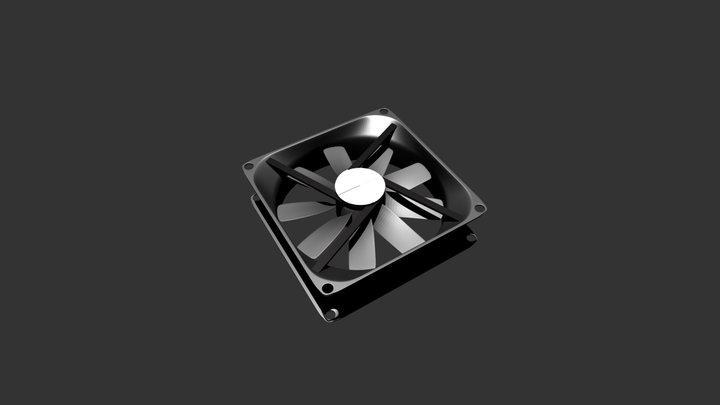 Cabinet Cooler 3D Model