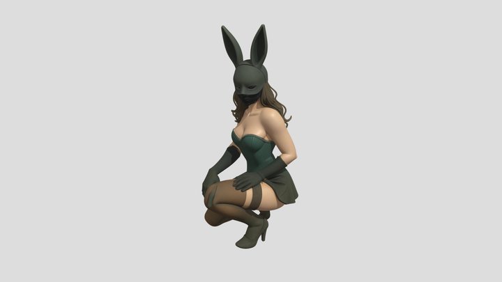 Bunny girl 3D Model