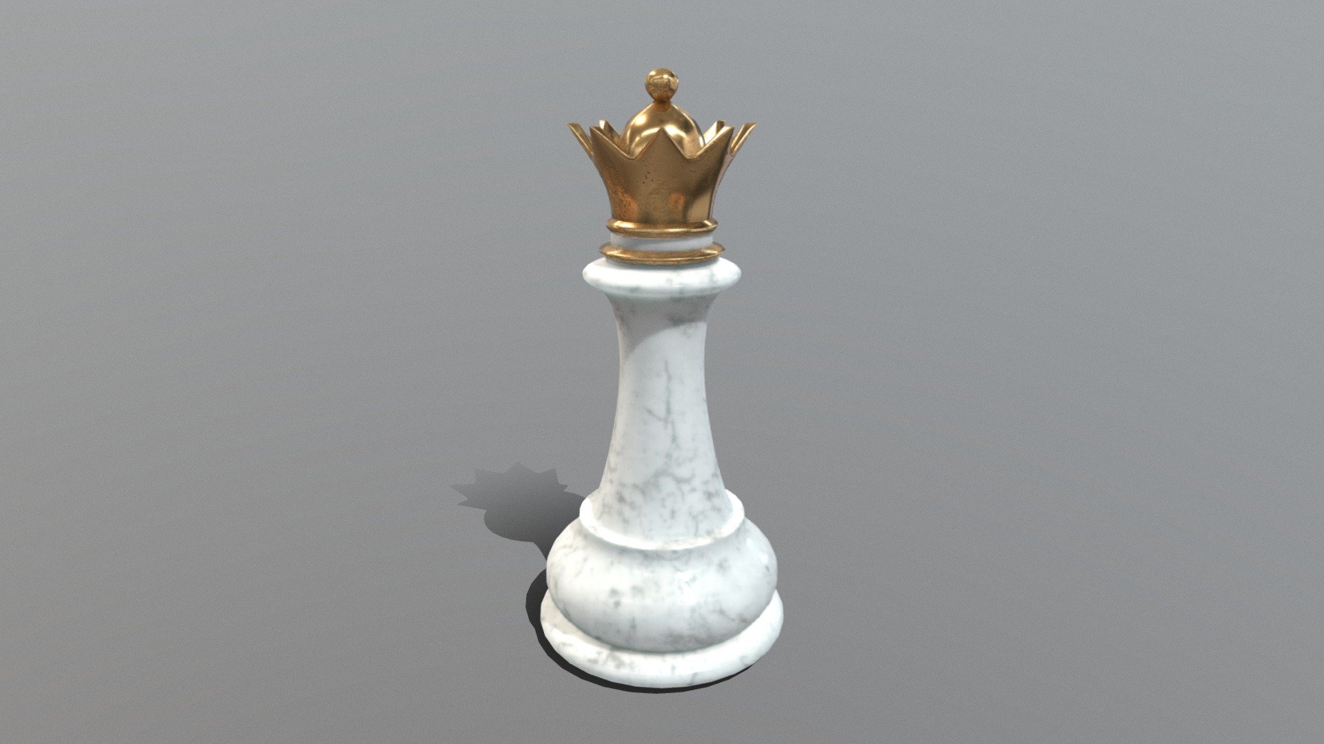 Chess Piece Queen Download Free 3D model by Amine Hosseini