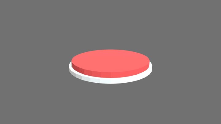 button 3D Model
