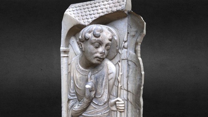 Portail Saint Pierre de Moissac 3D Model